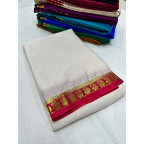 Mysore Crepe Silk Sarees