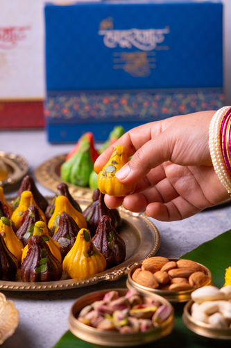 Mango Dryfruit Modak