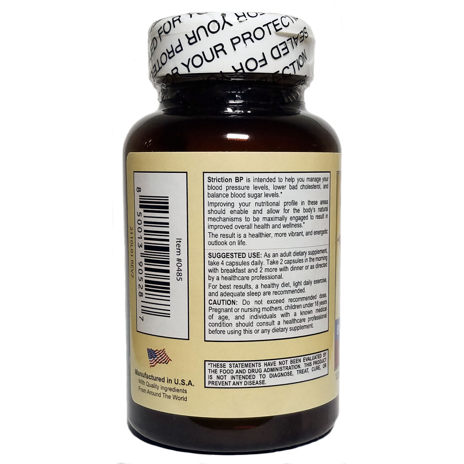 StrictionBP Blood Health Support Supplement