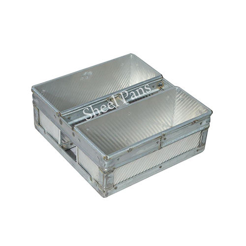 Silver Bread Baking Mould Pan