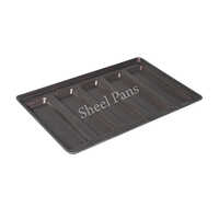 Non Stick Pav Mould - Aluminum Material, Customized Size | Easy Release Non-stick Coating, Manual Usage, Perfect For Baking Pav And Buns