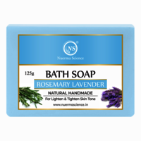 Nuerma Science Rosemary Lavender Bath Soap - Herbal Extracts Infused, Tones And Tightens Skin For All Skin Types