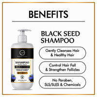 Nuerma Science 100% Natural Blackseed Oil Hair Shampoo for Hair Growth ,