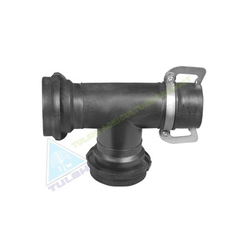 Black Sprinkler Pipe Tee