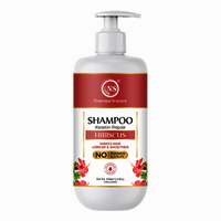 Nuerma Science 100% Natural Hibiscus Hair Shampoo For Hair Growth, Anti Hair Fall (350 Ml) - 350 Ml | Natural Color, Nourishing Hibiscus, Keratin Repair, Gentle Formula For All Hair Types