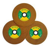 Thin Cut Off Wheels For Metal Steel With High Performance And High Precision - Aluminum Oxide, 100-125 Mm, Black/grey | Double Reinforced Glass Fiber, Resinoid Bonded, En 12413 Compliant