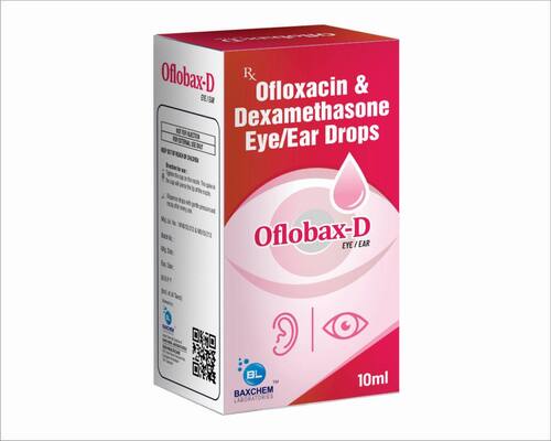 Oflobax D Drop Ingredients: Ofloxacin & Dexamethason