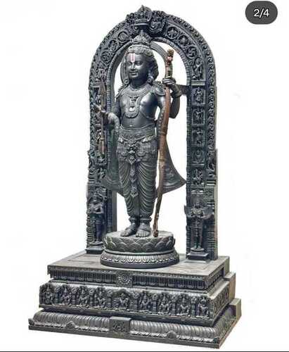 Marble Black Ramlala Statue