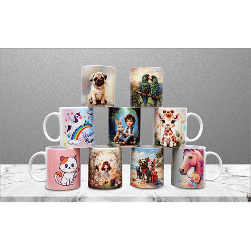 White Sublimation Mug (Printed)