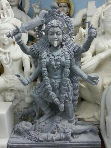 Marble Kali Maa Statue