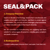 Seals & Pack Induction Liner