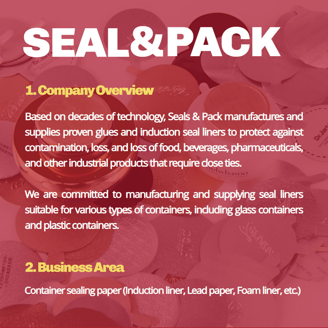 Seals & Pack Induction Liner