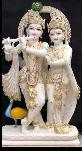 Marble Radha Krishan Statue