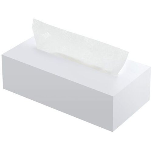 Multipurpose Tissue Box - Color: White