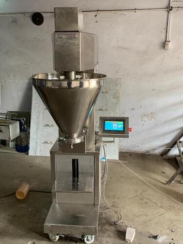 Semi-Automatic Bottle Powder Filling Machine