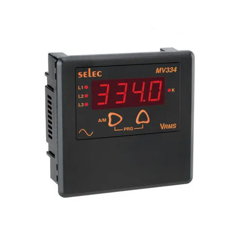 Mv334 1 Phase And 3 Phase Digital Led Voltmeter