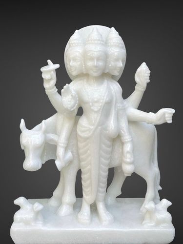 Lord Duttatrey Marble Statue