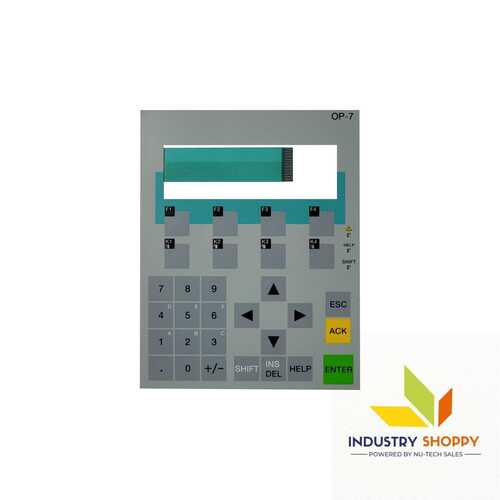 Keypad For Siemens Op7 Hmi Operator Panel