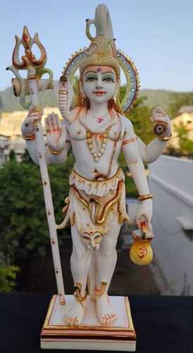 Lord Shivji Marble Statue