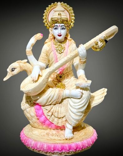 Marble Mata Saraswati Statue