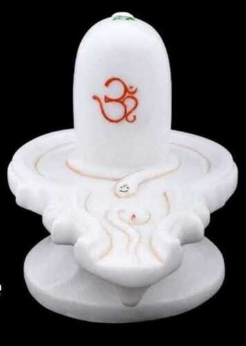 Marble White Shivling