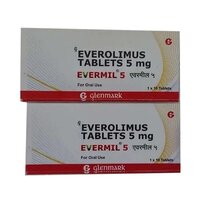 Everolimus Tablet - 5 Mg, Blister Pack Of 30 Tablets | Glenmark, Effective Treatment For Various Cancers Including Renal Cell Carcinoma And Neuroendocrine Tumors