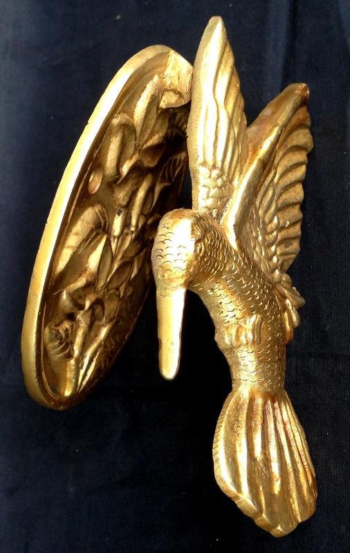 Aakrati Bird Door Knocker in Antique Finish