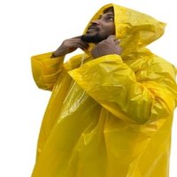 DISPOSABLE RAIN PONCHO