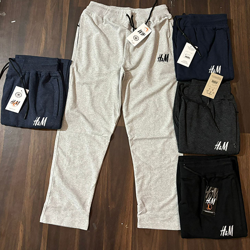 Mens White Blend Track Pants