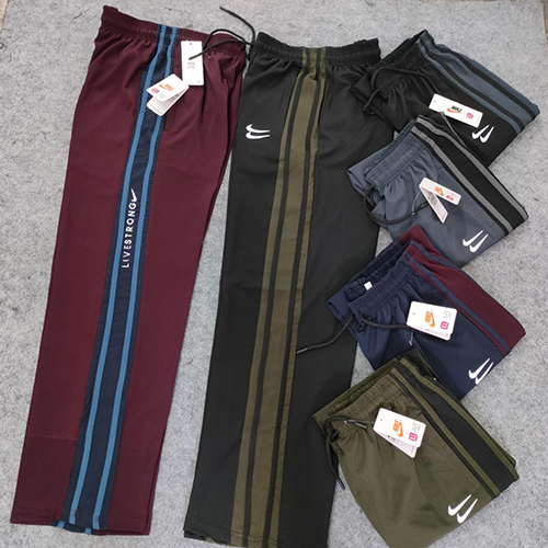 Men Maroon Track Pants