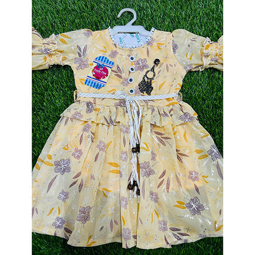 Kids Yellow Frocks