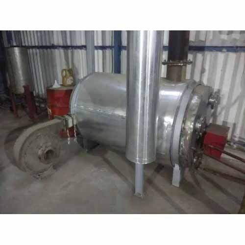 Industrial Gas Fired Hot Air Generator - Color: Silver