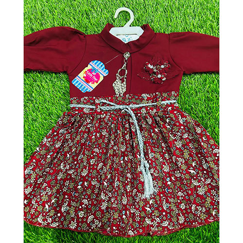 Kids Red Frocks