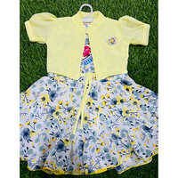 Different Available Kids Fancy Printed Girls Midi Set