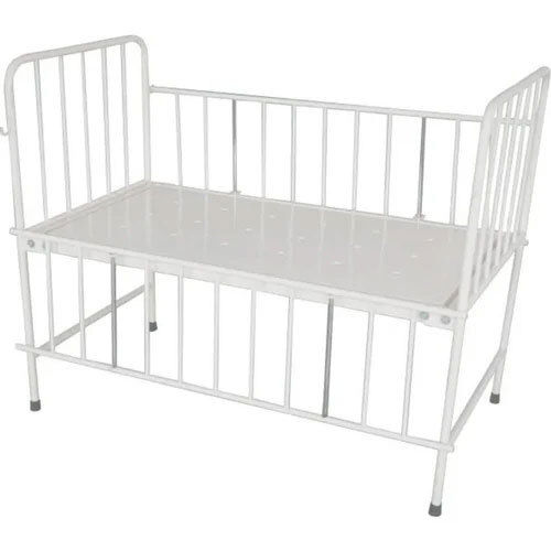 PEDIATRIC BED WITH RAILING