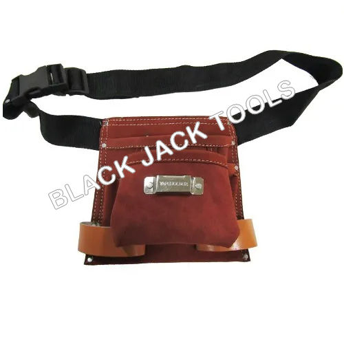 BJT 226- Leather Tool Bag Split Leather With Single Pocket