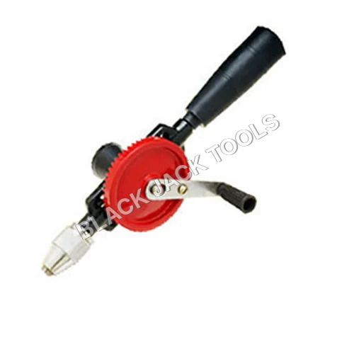 BJT 106- Hand Drill Double Pinion With Plastic Handle