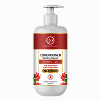 Nuerma Science Hibiscus Hair Conditioner - 350 Ml | Intense Hydration, Keratin Repair, Frizz-free, Nourishing Formula
