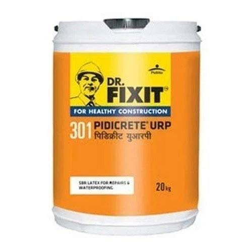 Dr Fixit 301 PIDICRETE URP White, Styrene-Butadiene Rubber (SBR) Latex Liquid