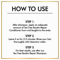 Nuerma Science Keratin Repair Tea Tree Hair Conditioner