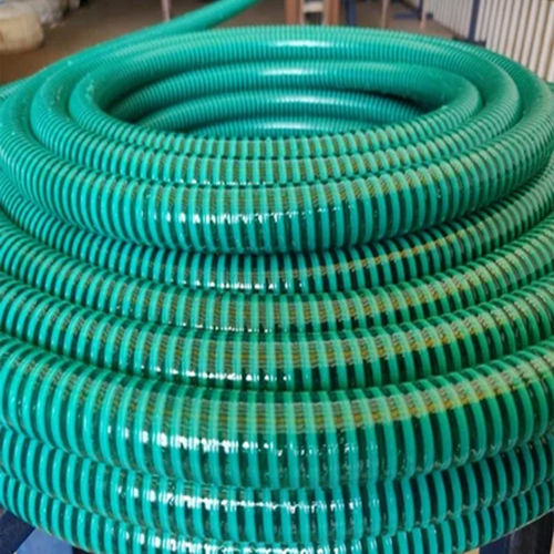 Pvc Green Suction Hose Pipe Diameter: 1 Inch (In)