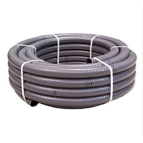 Gray Pvc Medium Duty Suction Hose