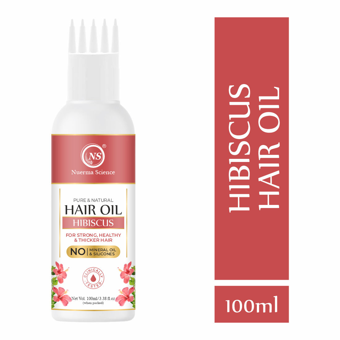 Nuerma Science 100% Pure & Natural Hibiscus Hair Oil