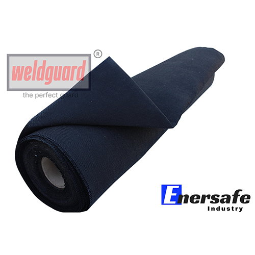 Black Graphite Coated Fiberglass Fabric