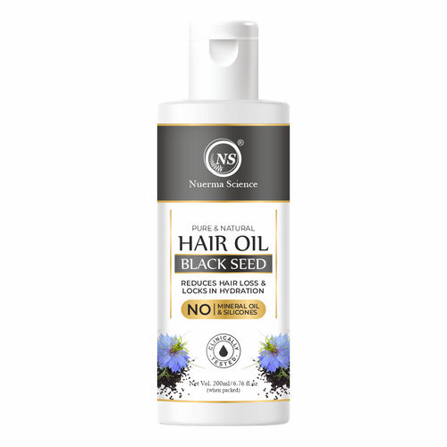 Nuerma Science 100% Pure & Natural Blackseed Oil Hair Oil (200ml)