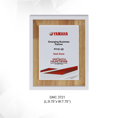 Yamaha wooden Plaque