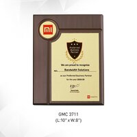 Woooden Mi Plaque - Base Material: Wood