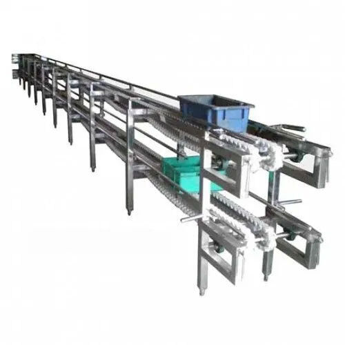 Two Tier Crate Conveyor System