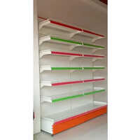 Wall Mounted Supermarket Display Rack Capacity: 250 Kg/hr