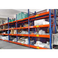 Heavy Duty Shelving Rack - Mild Steel, 7 Ft Height | 1000 Kg/day Capacity, Painted Surface Finish, Ideal For Warehouse Storage